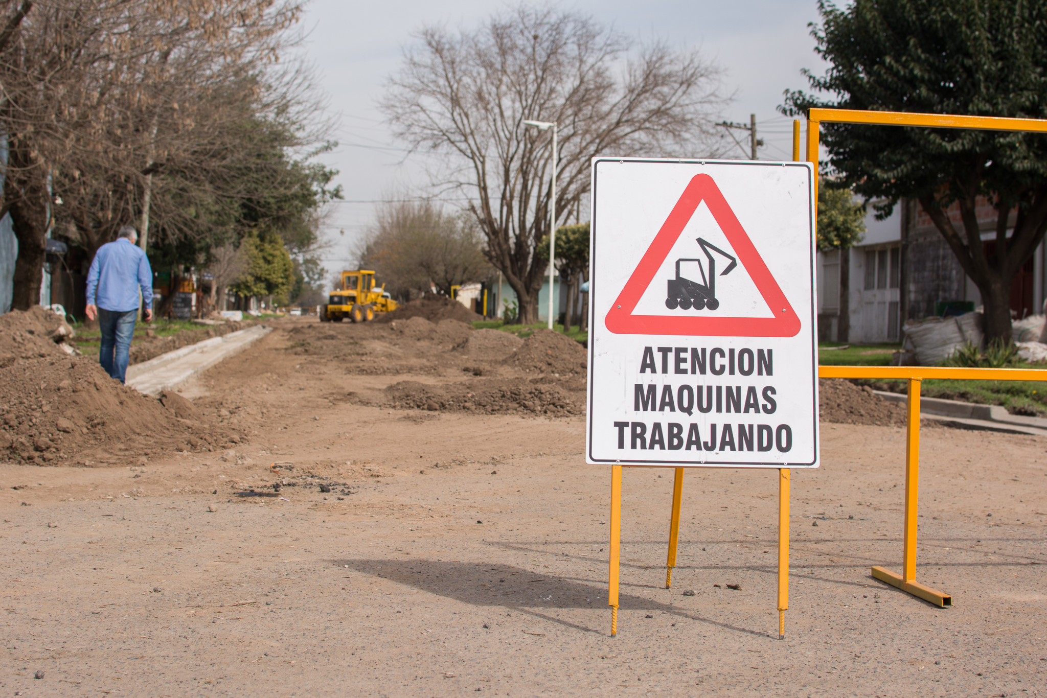 Comenzaron las obras de mejoramiento integral en barrio Luzuriaga
