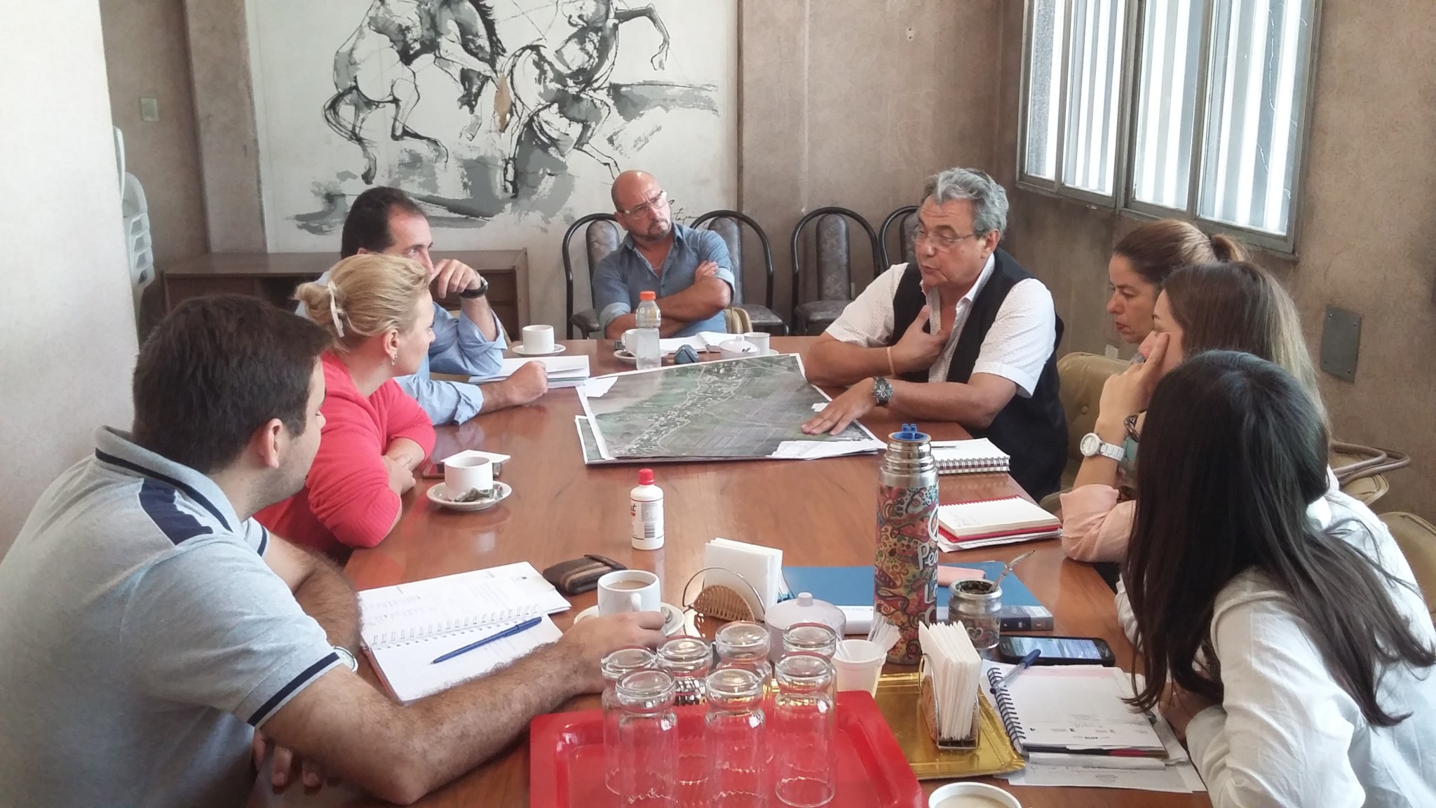 Titular del Fideicomiso Terrazas del Paraná manifestó en audiencia mantenida con el Cuerpo de Concejales consideraciones inherentes al loteo.