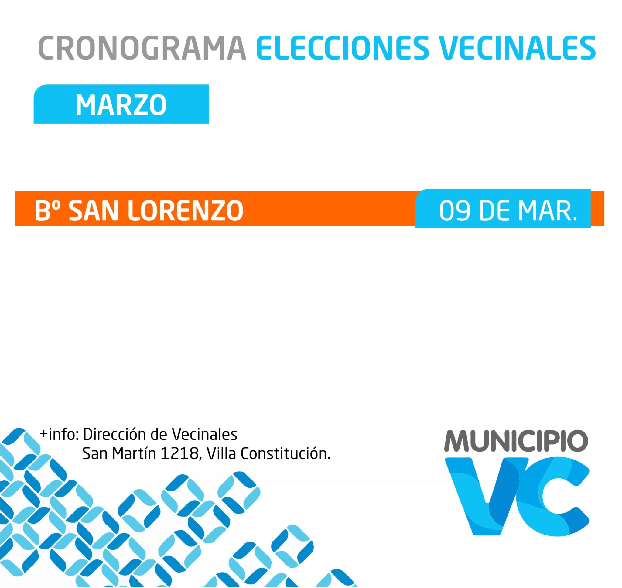 Sábado de elecciones en barrio San Lorenzo