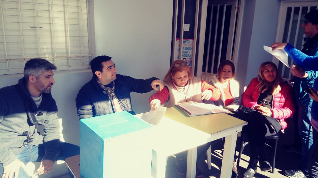 Elecciones en Barrio Amelong