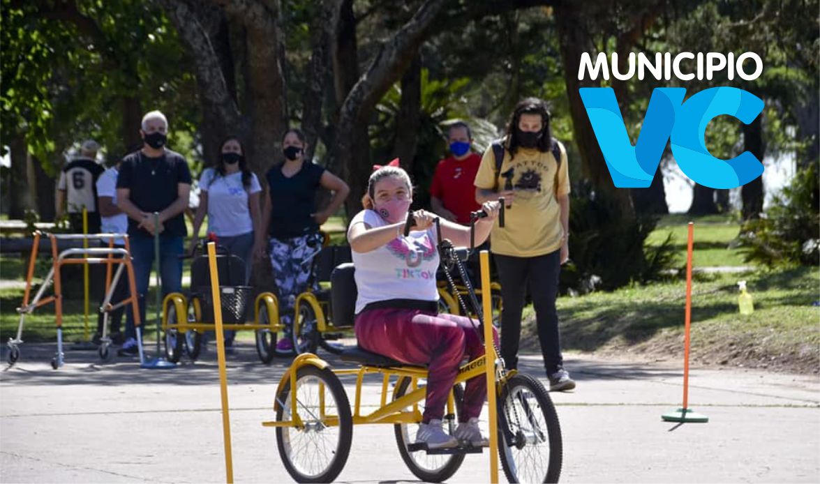 “una ciudad más inclusiva. emocionante prueba de las nuevas bicicletas adaptadas”