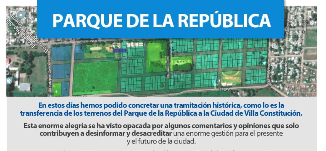 Información Parque de la República