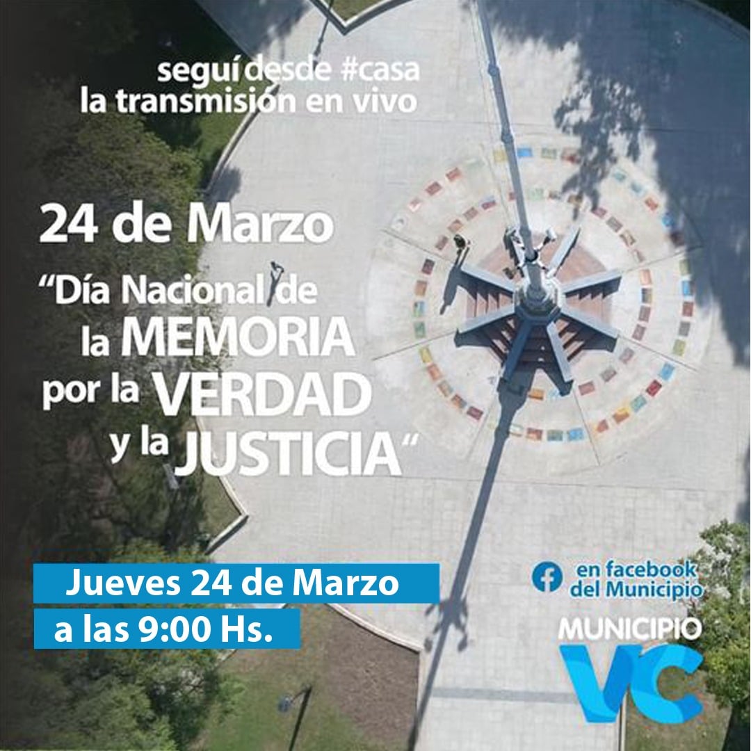 24 de Marzo | Día nacional de la memoria por la verdad y la justicia.