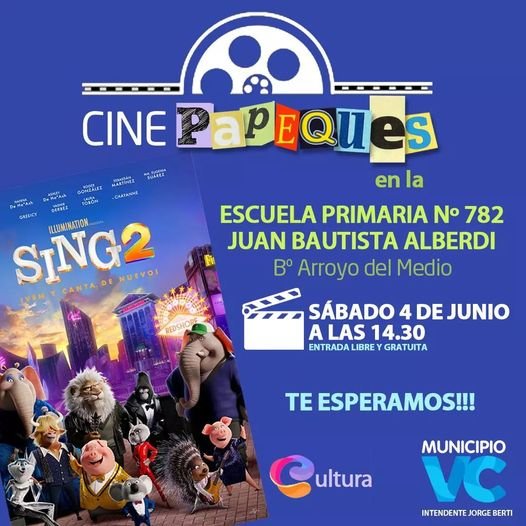 Cine papeques | Cine en la Escuela Juan Bautista Alberdi