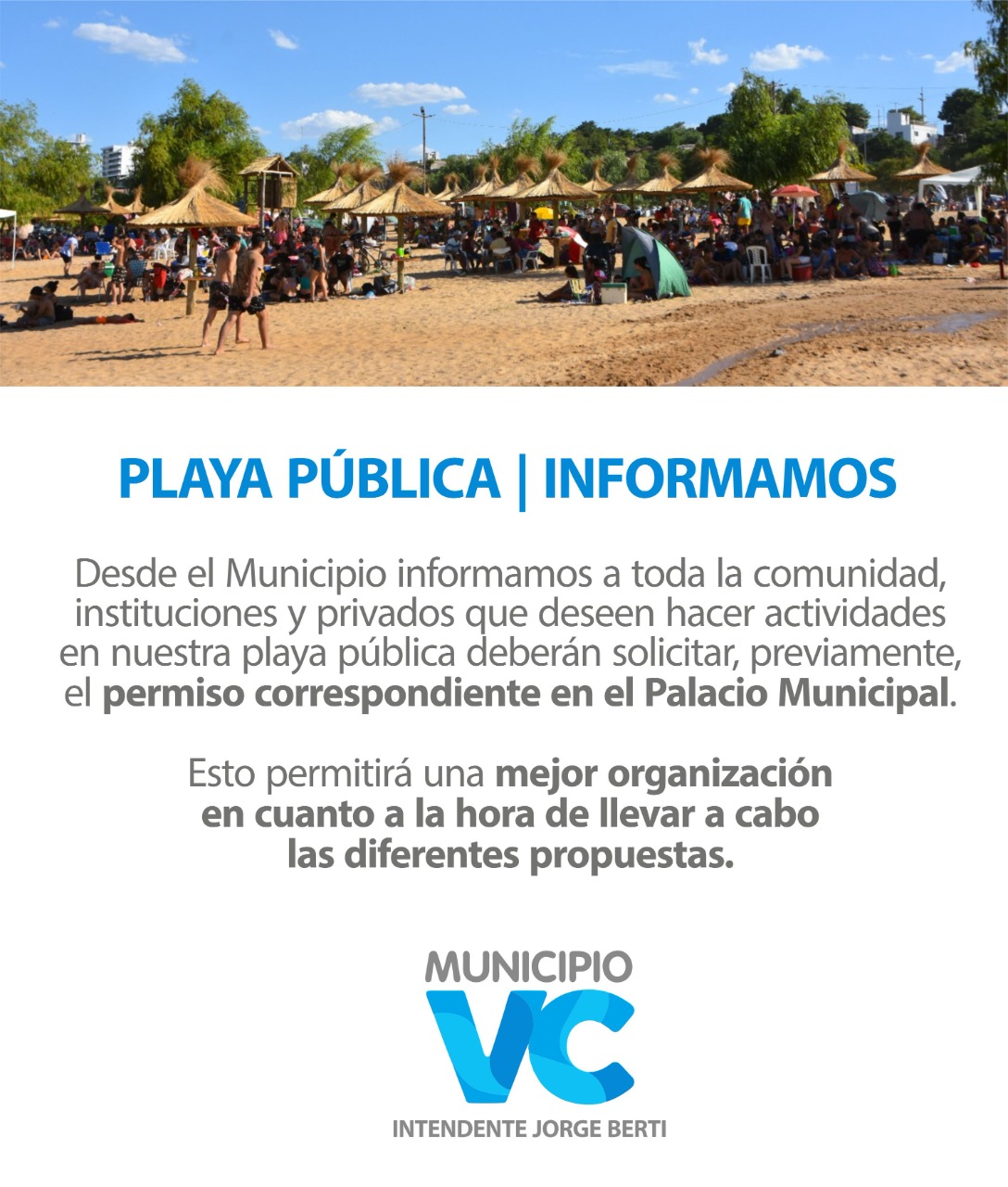 Playa pública | Informamos