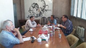 Concejales recibieron al representante departamental del SENASA Médico Veterinario Marcelo Zucca y al Director de Orden Urbano, Dr. Juan Javier Garceche para dar tratamiento a problemática de incautación de animales.