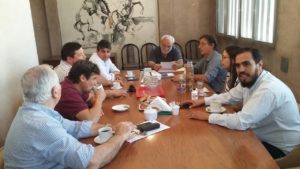 El Cuerpo de Concejales recibió al Sr. Gerardo Chazarreta, Presidente de la Vecinal Las Malvinas y al responsable de la Empresa Provincial de la Energía de Villa Constitución donde se evaluó la posible relocalización de un transformador de energía ubicado en el barrio.