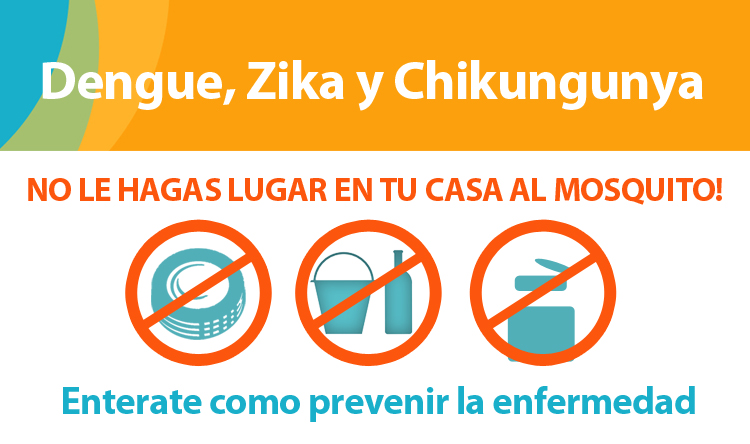 Dengue, Zika y Chikungunya