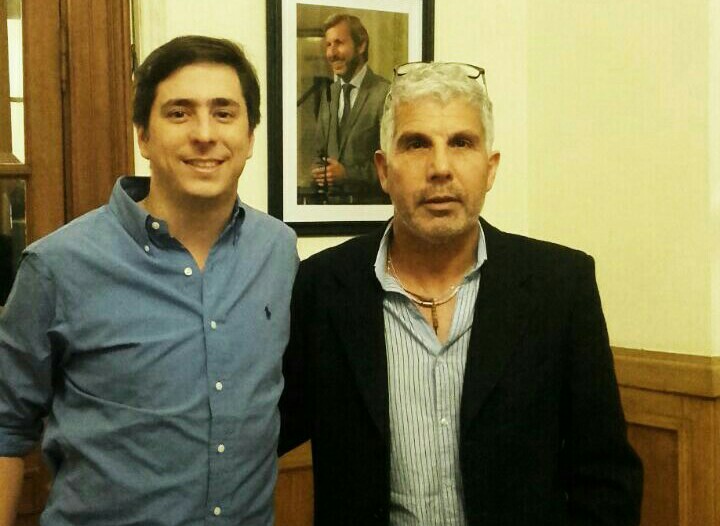 Jorge Berti en Casa Rosada por gestiones para Villa Constitución