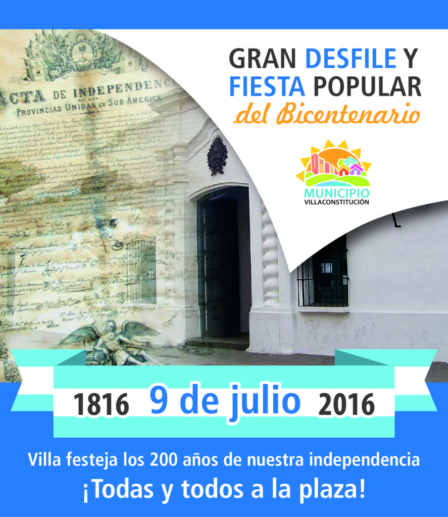 Villa festeja el Bicentenario » Municipio de Villa Constitución
