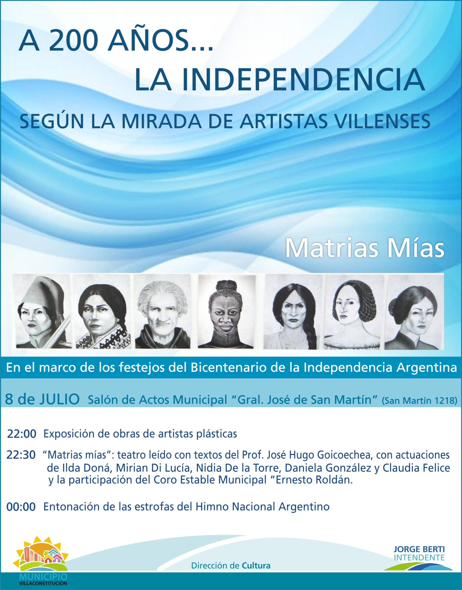 “200 años…la independencia según la mirada de mujeres artistas villenses”