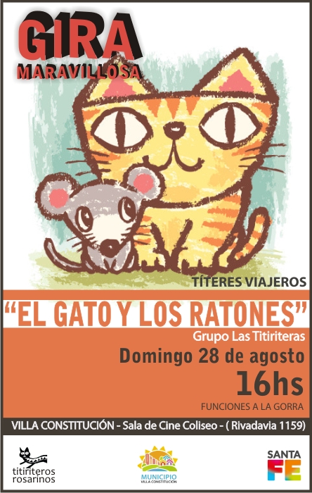 Nueva función de “Gira Maravillosa…Títeres Viajeros” para toda la familia.