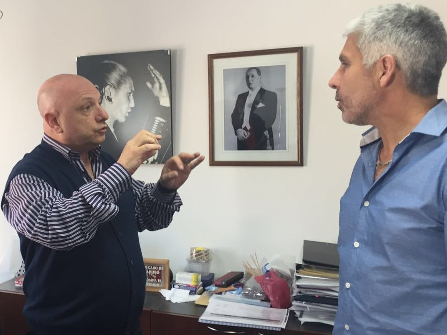 Gestiones de Berti ante el Gobierno Nacional