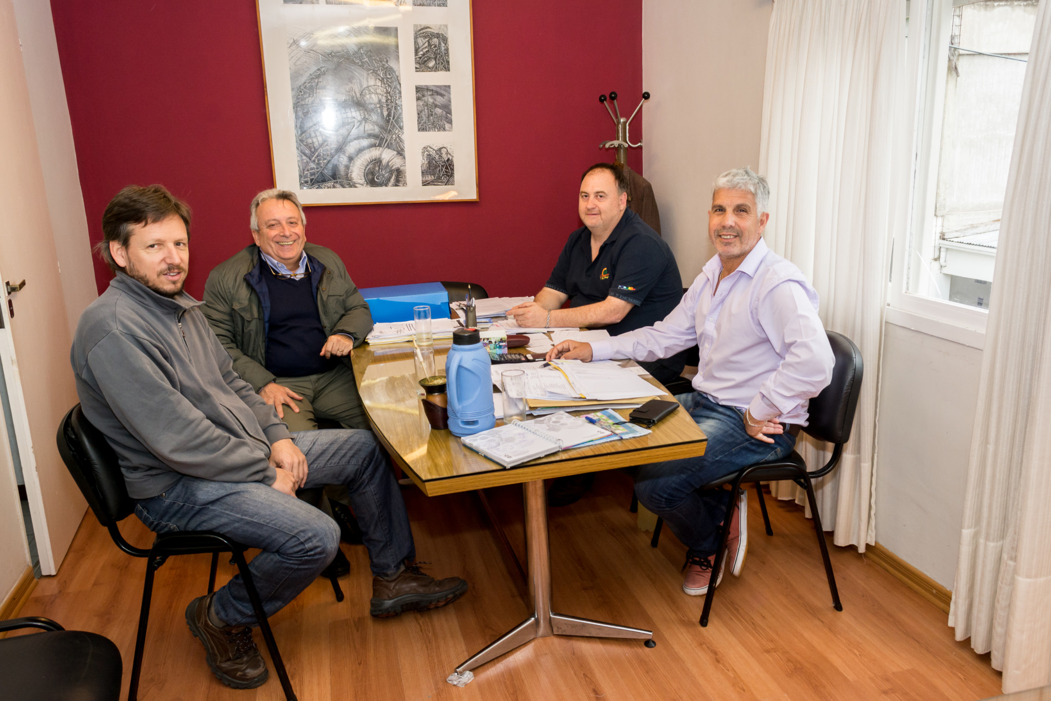 Berti recibió a Director del INAES