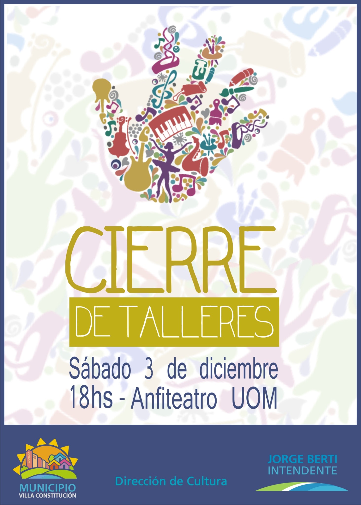 Gran “Cierre de Talleres” de la Dirección de Cultura