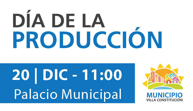 Jornada por el Día de la Producción