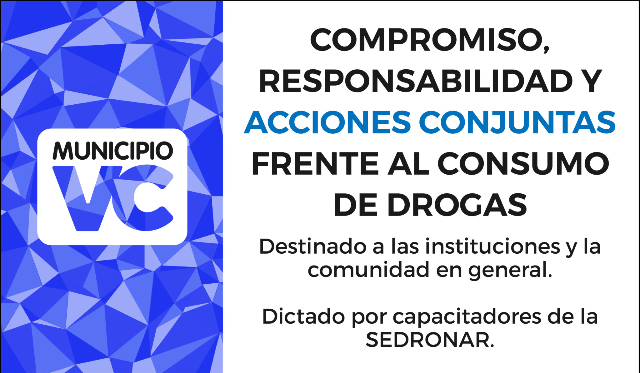 Capacitación sobre el consumo problemático de sustancias a cargo de la Sedronar