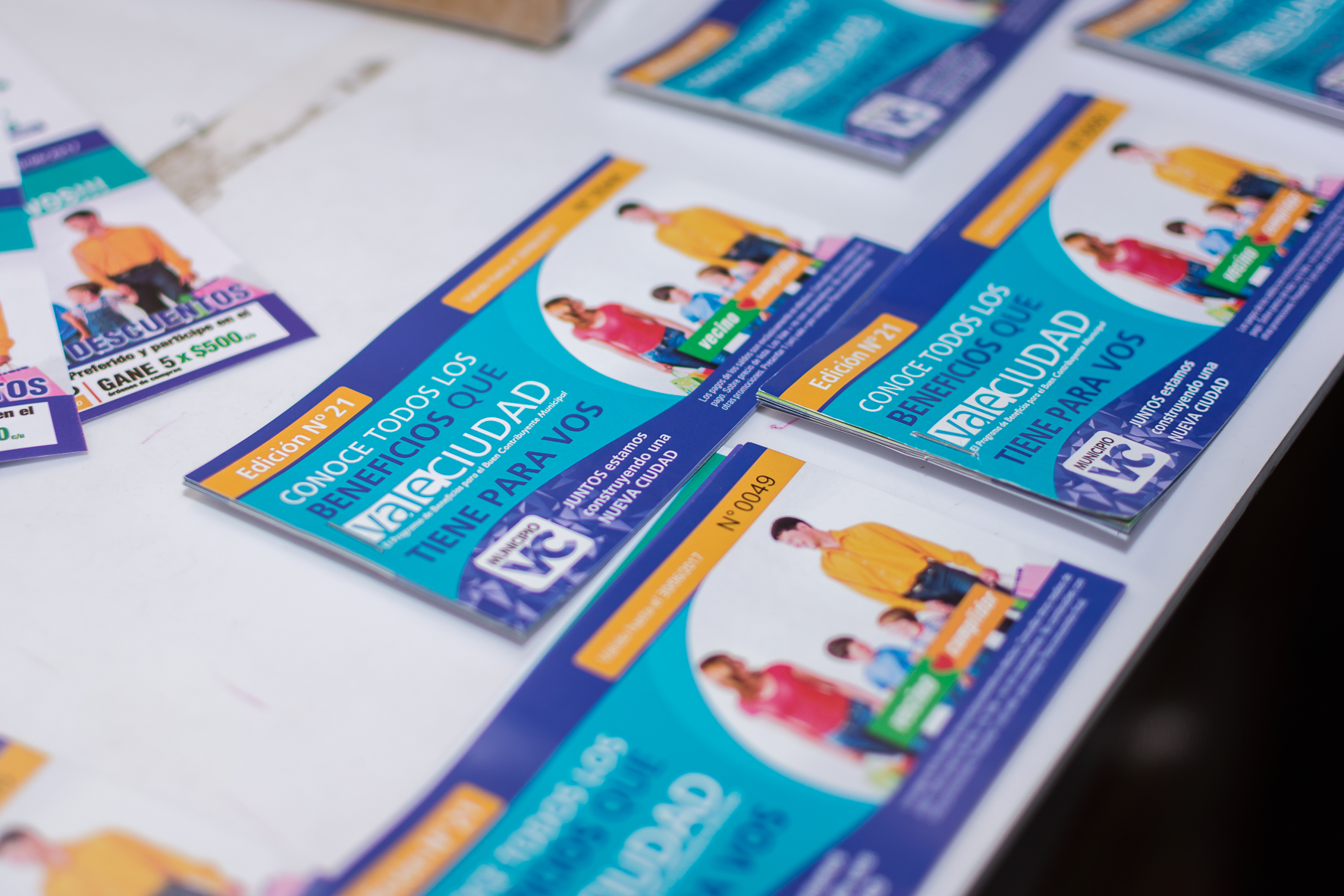 Se realizó el sorteo Vale Ciudad de marzo