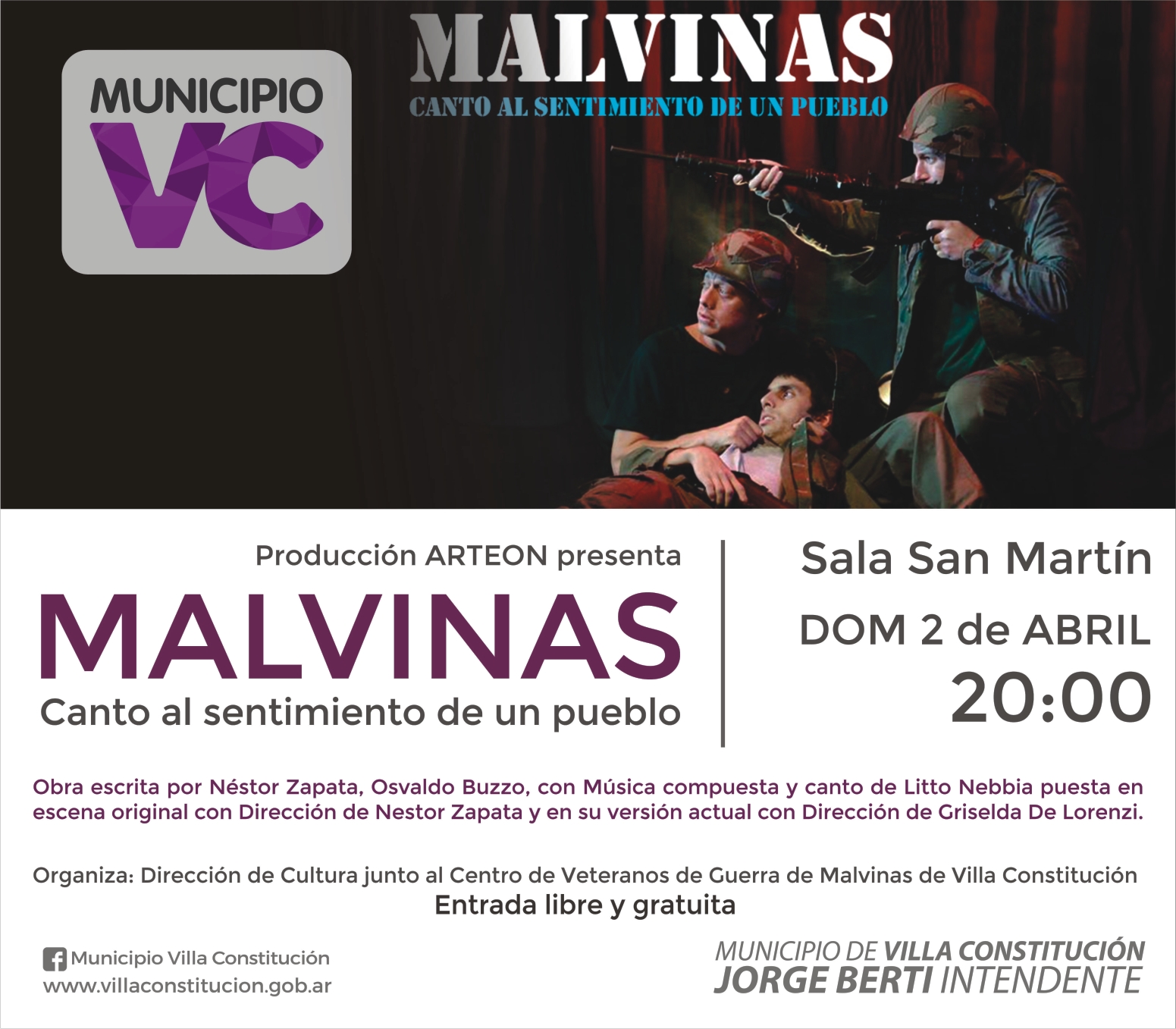 MALVINAS, canto al sentimiento de un pueblo.
