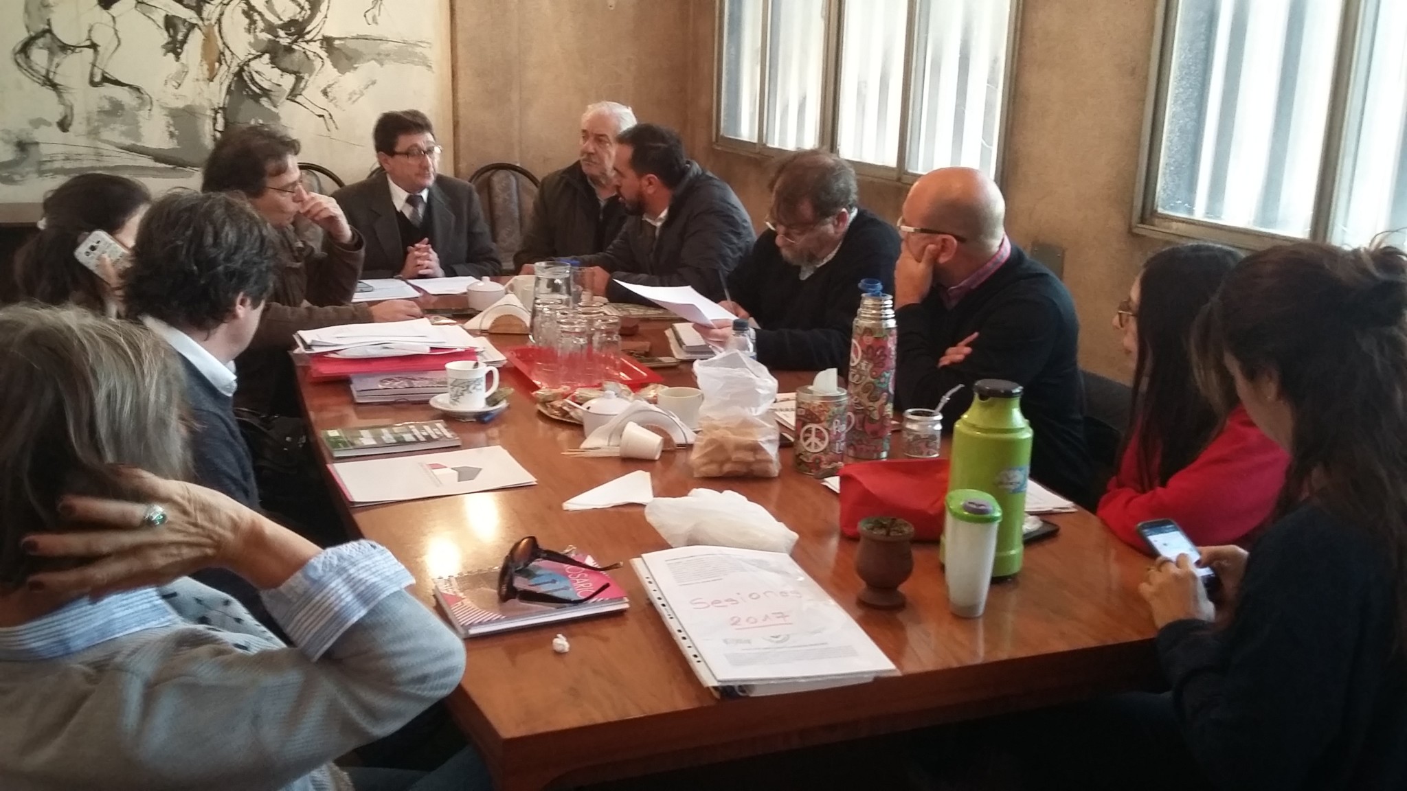 Reunión de Trabajo de Proyecto de Ordenanza que crea la “Coordinación de Atención y Orientación a Víctimas de Delitos” junto a representantes de Fiscalía y Gabinete Municipal.