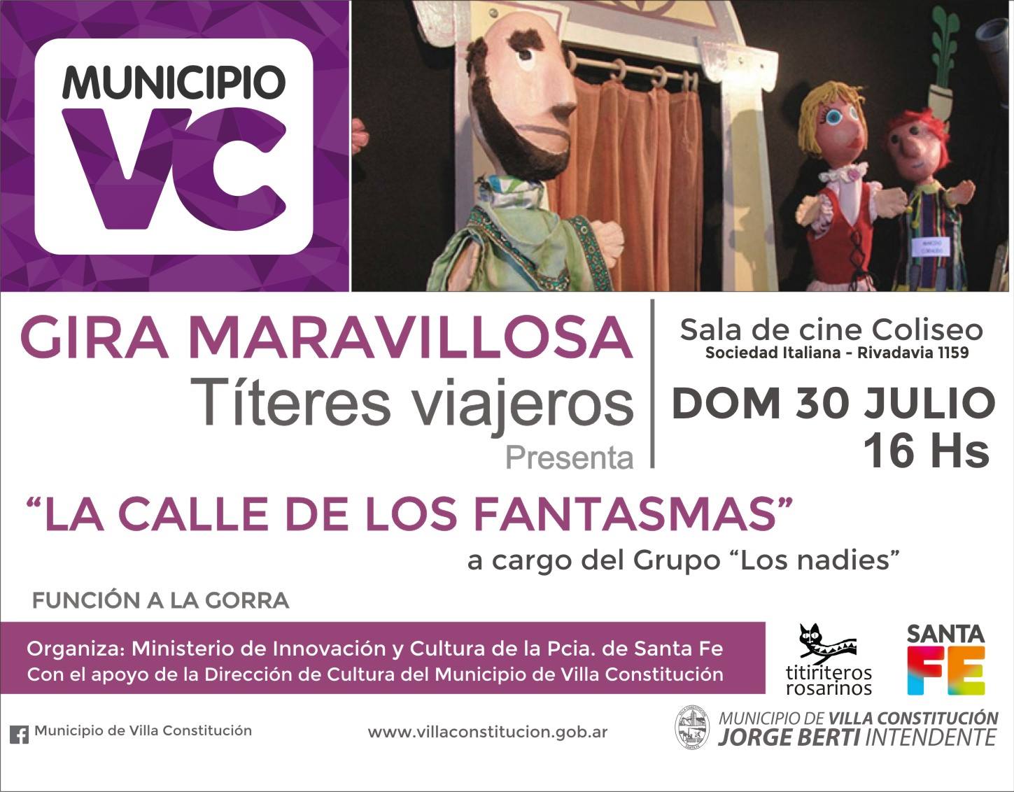 GIRA MARAVILLOSA | Títeres viajeros