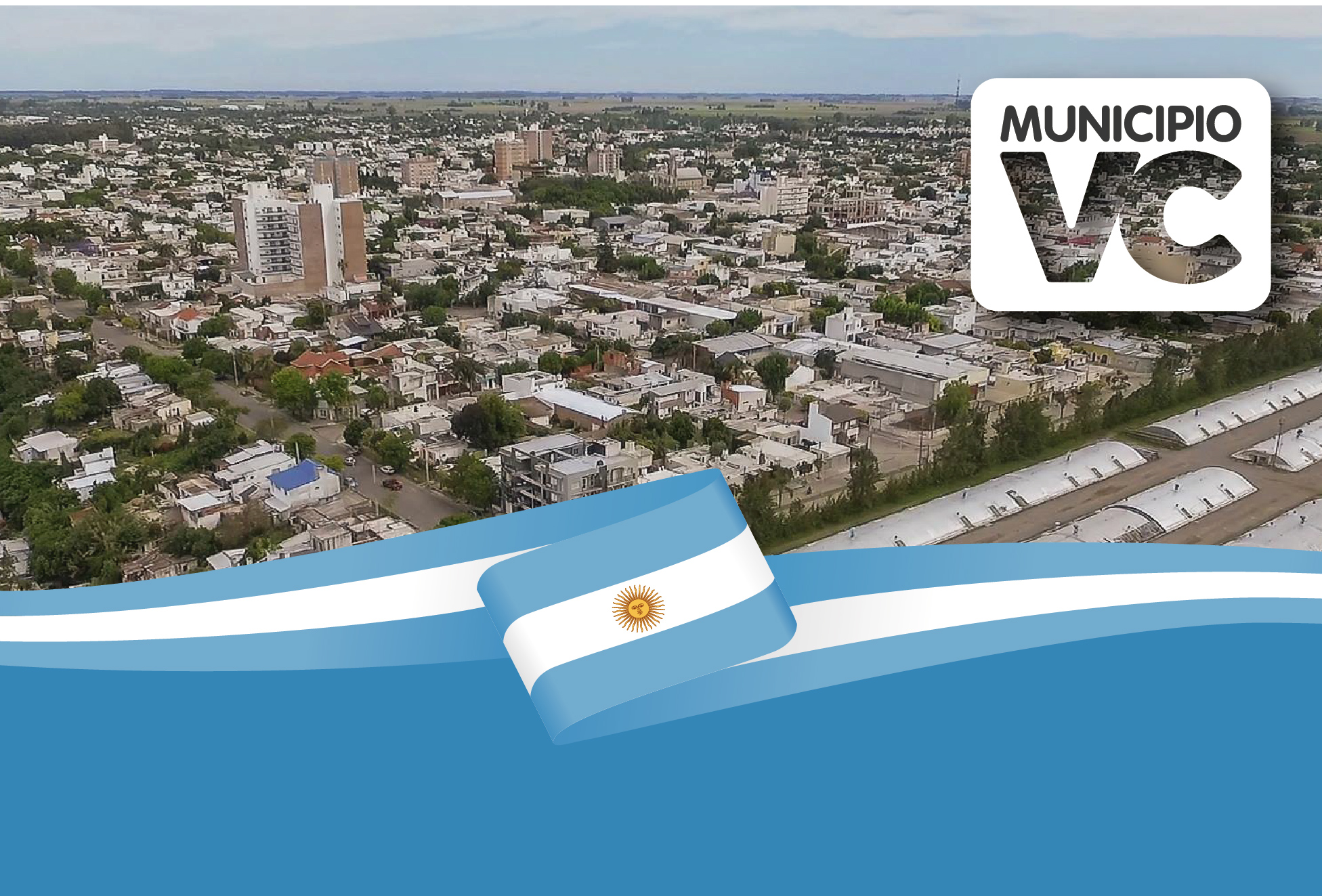 ¡Vistamos la ciudad de Celeste y Blanco!