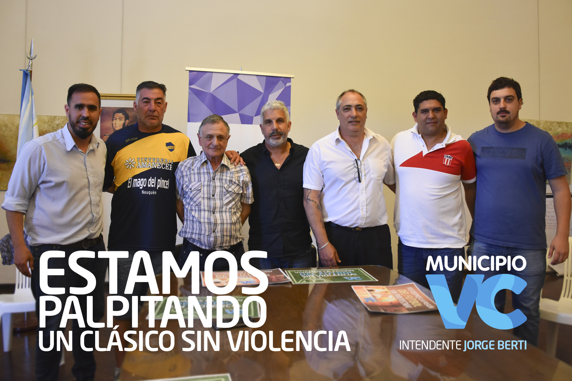 Palpitando el clásico sin violencia