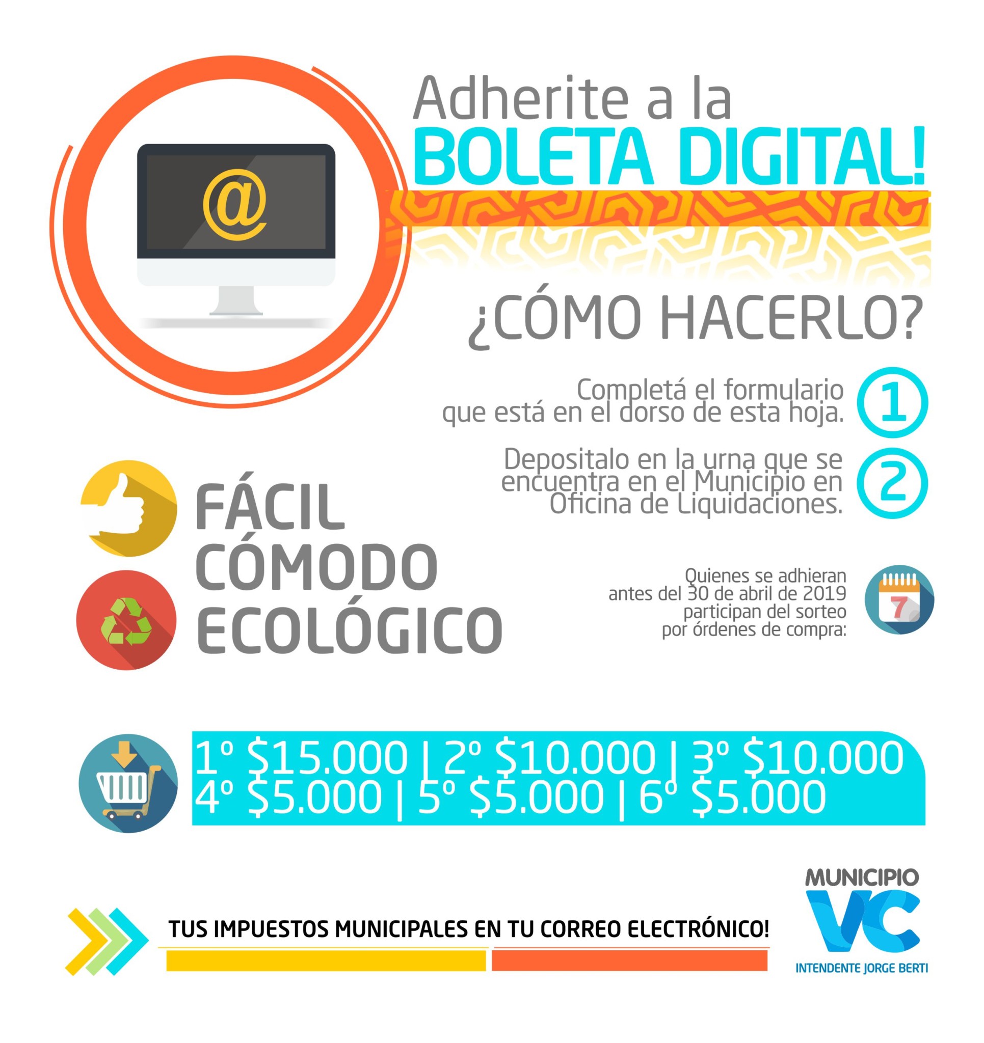 Ahora podes adherirte a la Boleta Digital