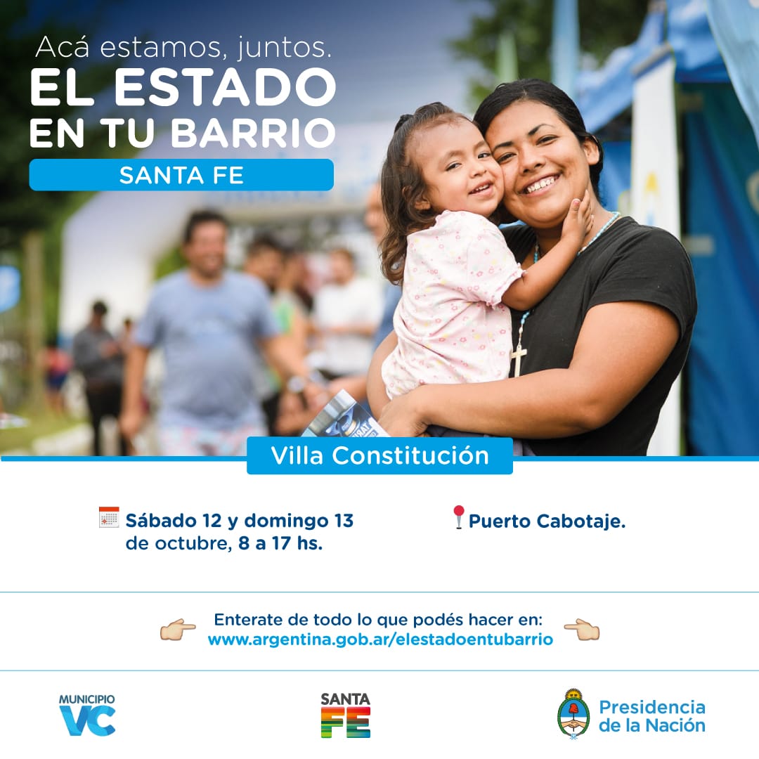 El ESTADO EN TU BARRIO