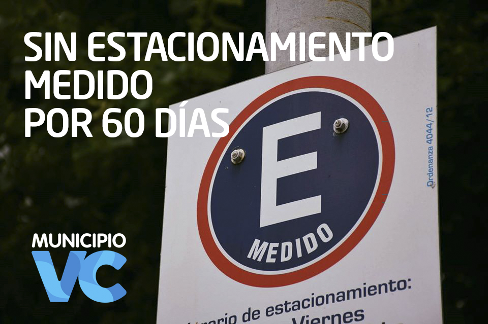 Sin estacionamiento medido por 60 días