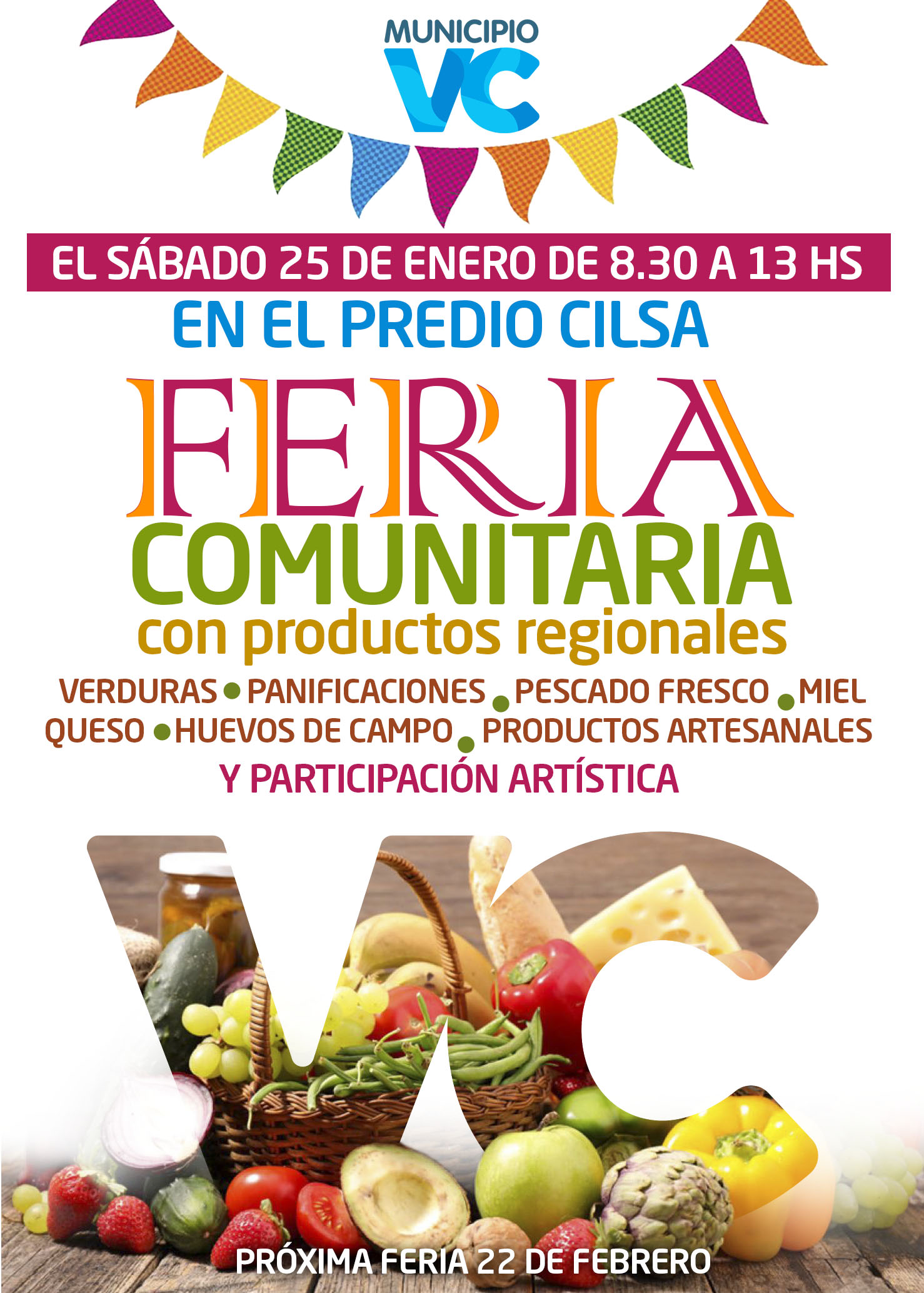Feria regional comunitaria en el predio cilsa