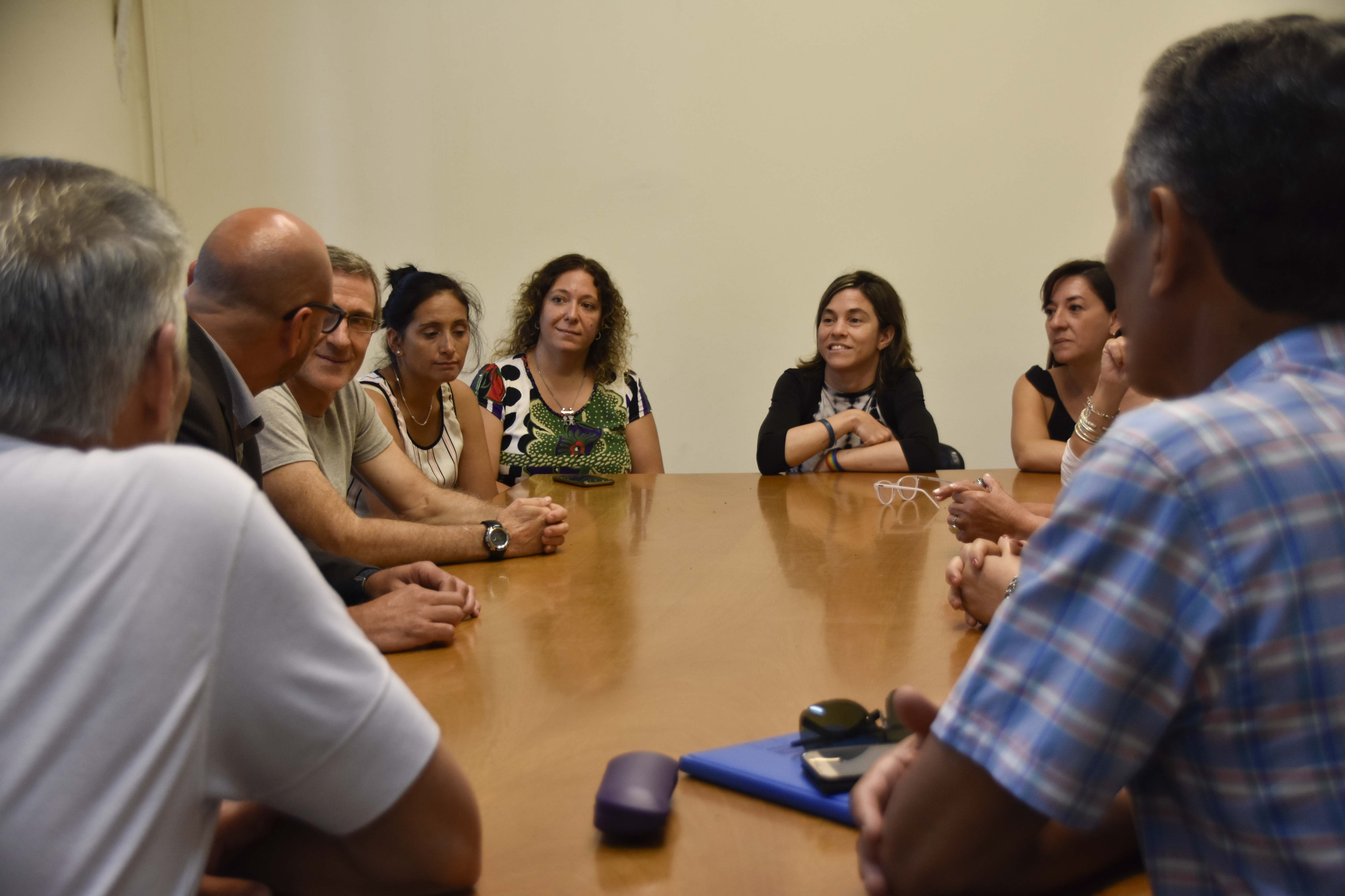 Visita de patricio huerga al municipio.