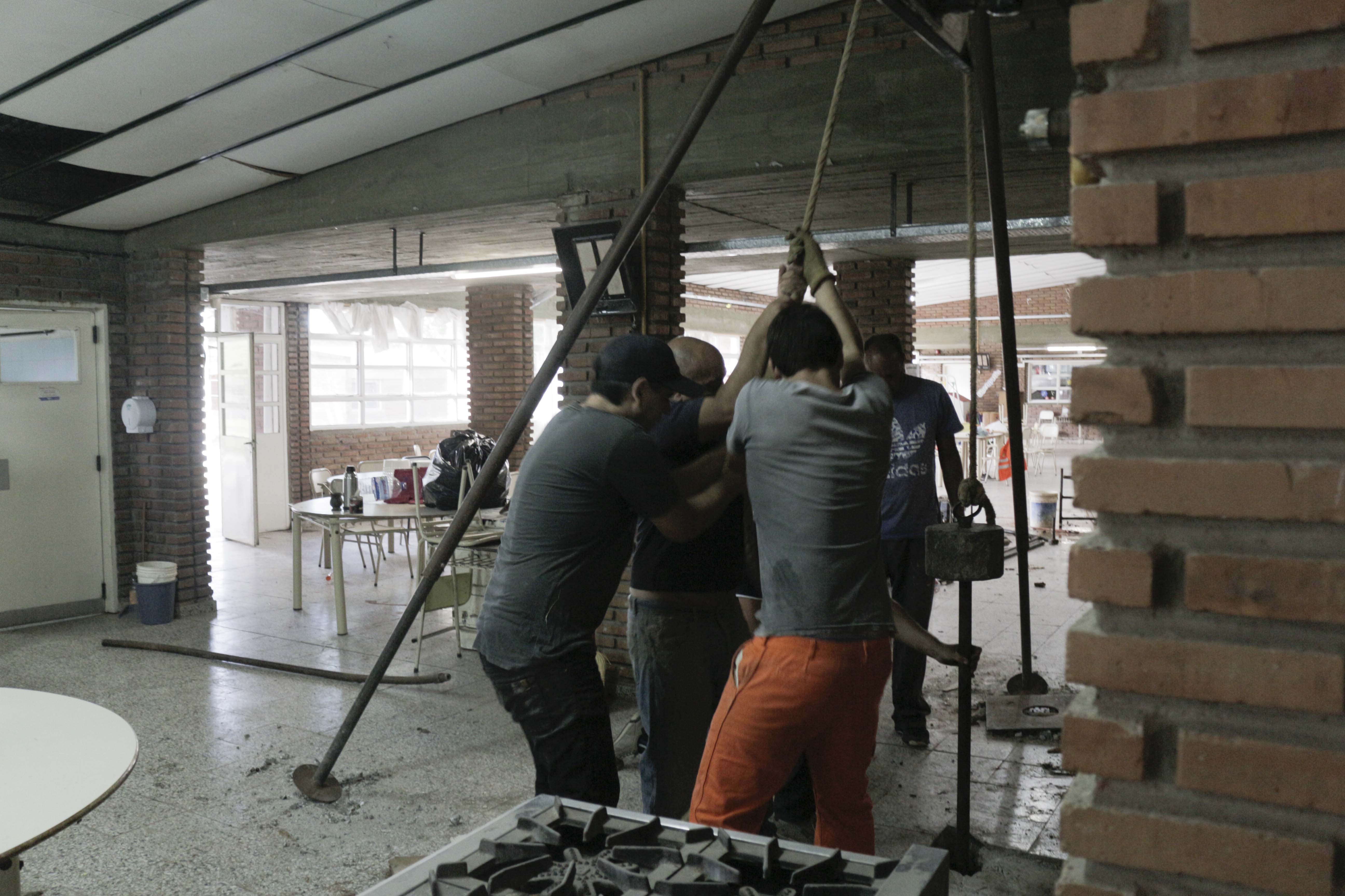 Se continúa trabajando en el establecimiento de Arroyo del Medio