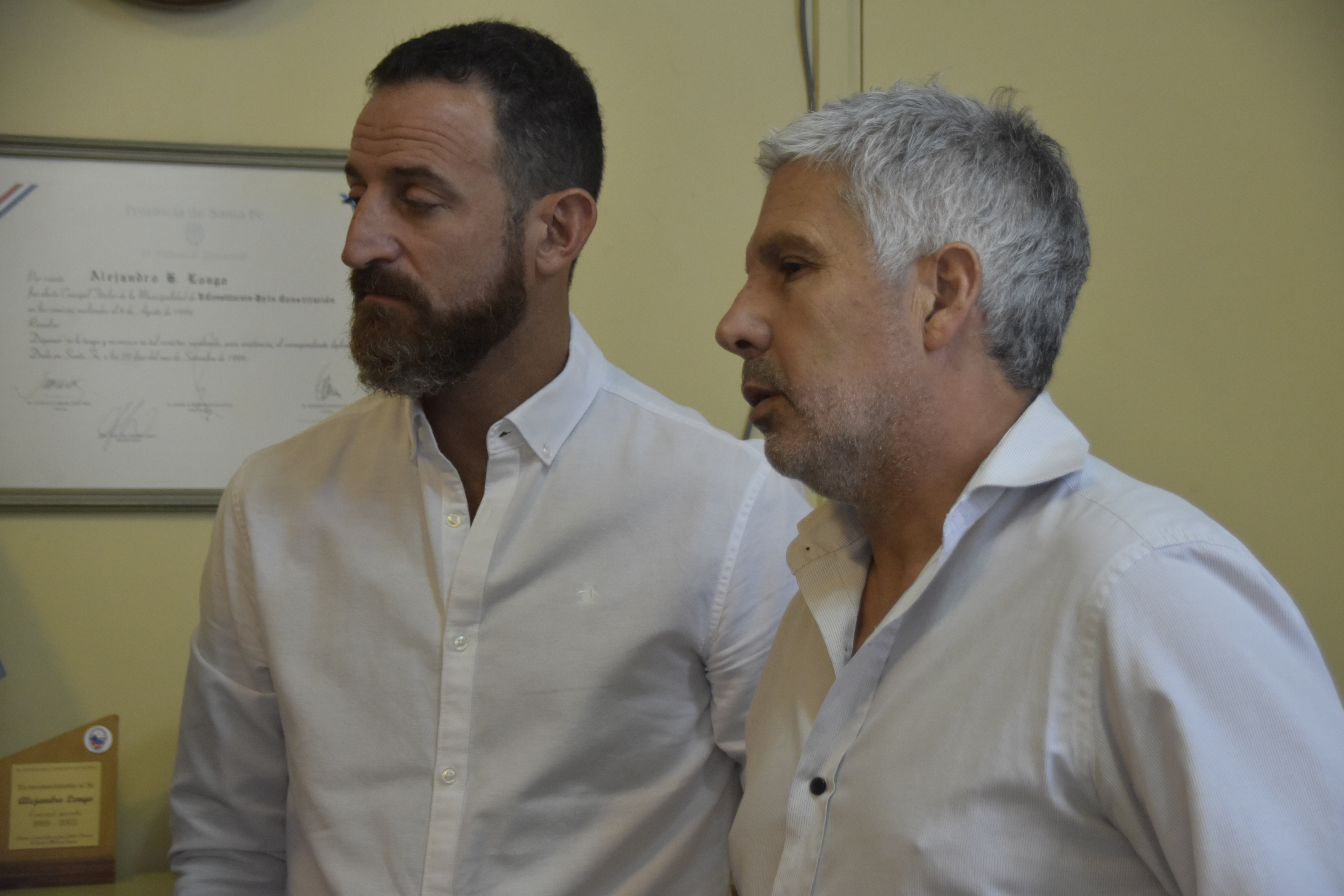 El Intendente Jorge Berti se reunió con el Ministro de Trabajo, Empleo y Seguridad Social Santa Fe