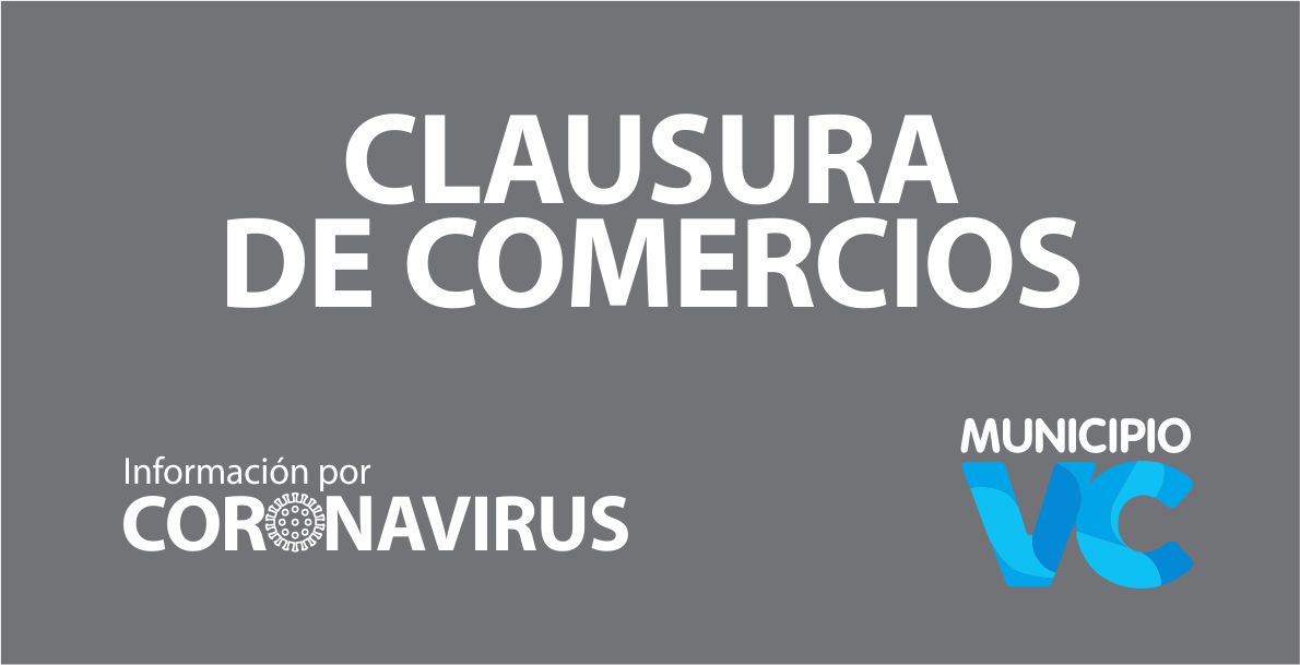 Clausura a comercios