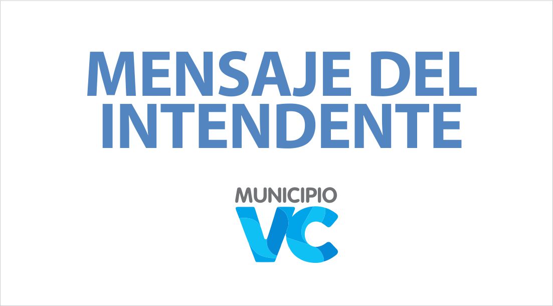 Mensaje del intendente