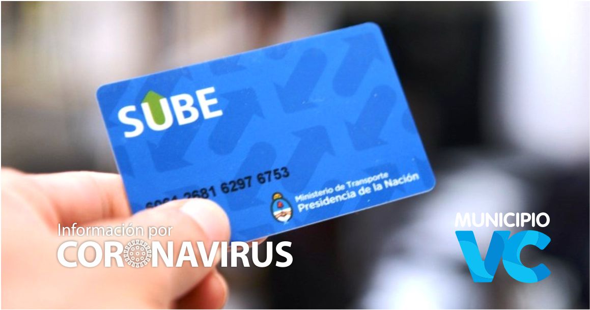 Recarga de tarjeta sube