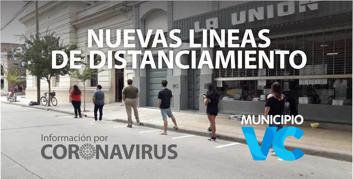 Nuevas lineas de distanciamiento