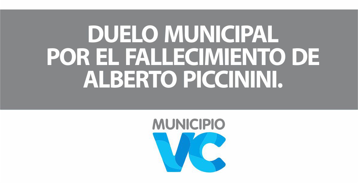 Duelo municipal por el fallecimiento de Alberto Piccinini