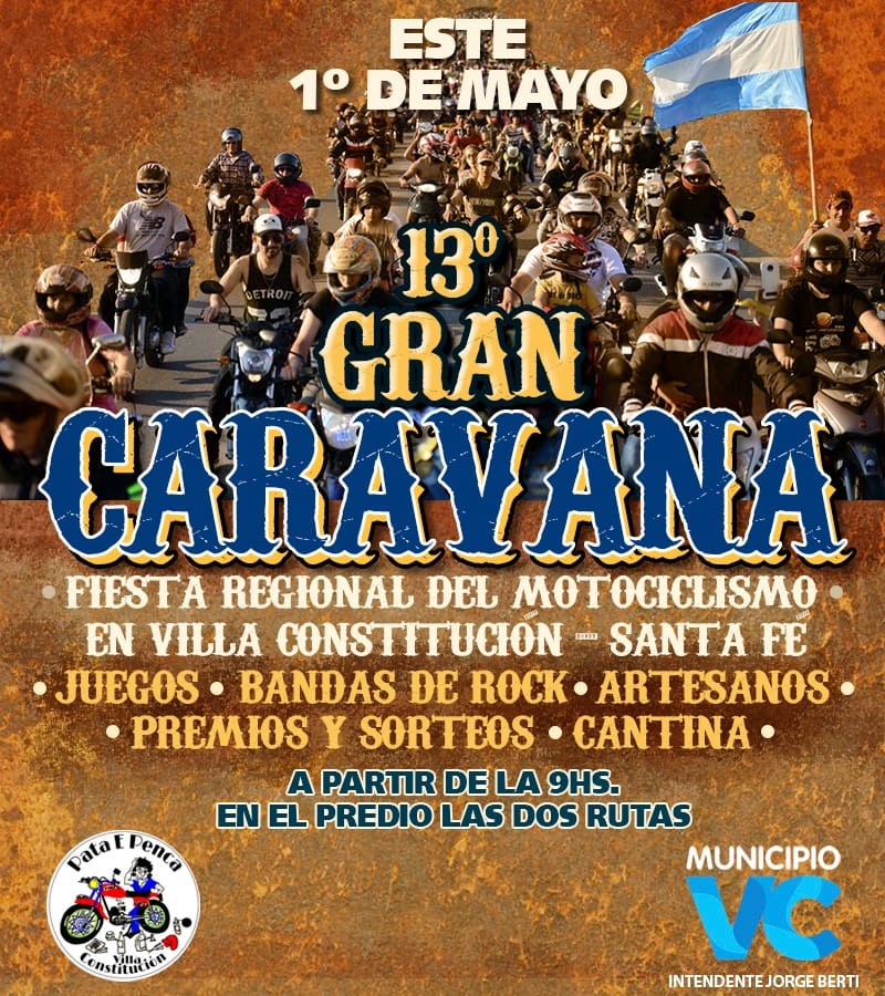 13° Gran caravana | Fiesta regional del motociclismo