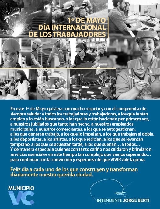 1 de mayo | día internacional de los trabajadores