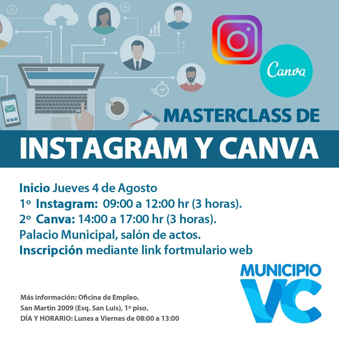 Masterclass de Instagram y Canva
