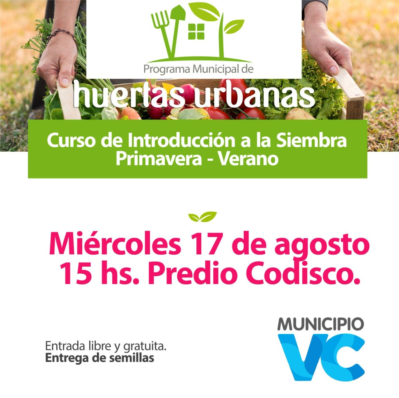 Curso de introducción a la siembra primavera verano
