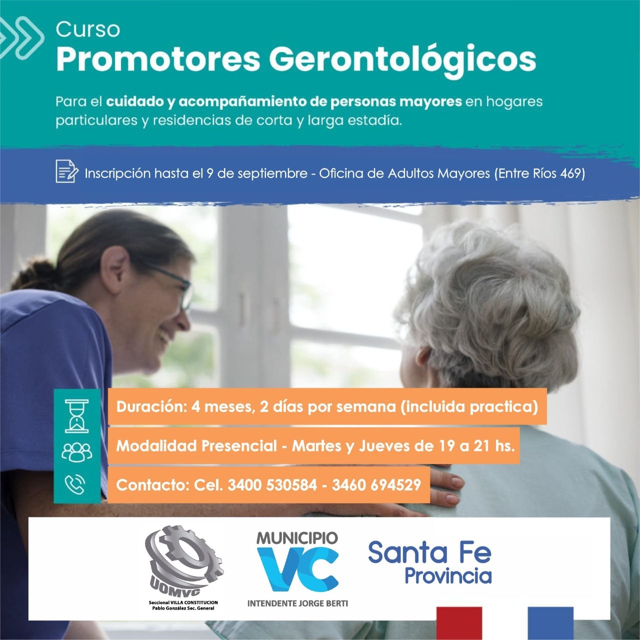 Curso de promotores gerontológicos