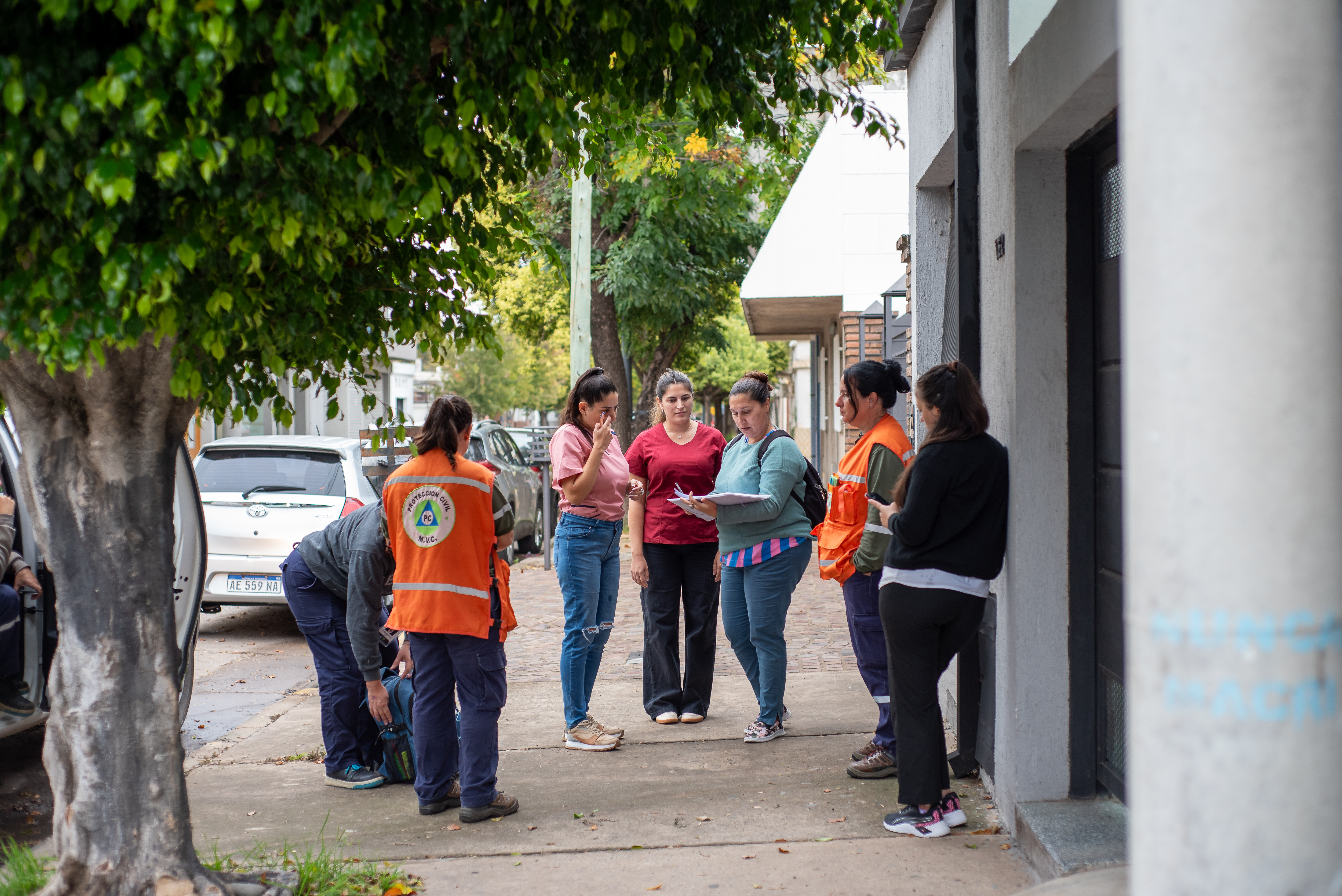 Bloqueo sanitario en la ciudad
