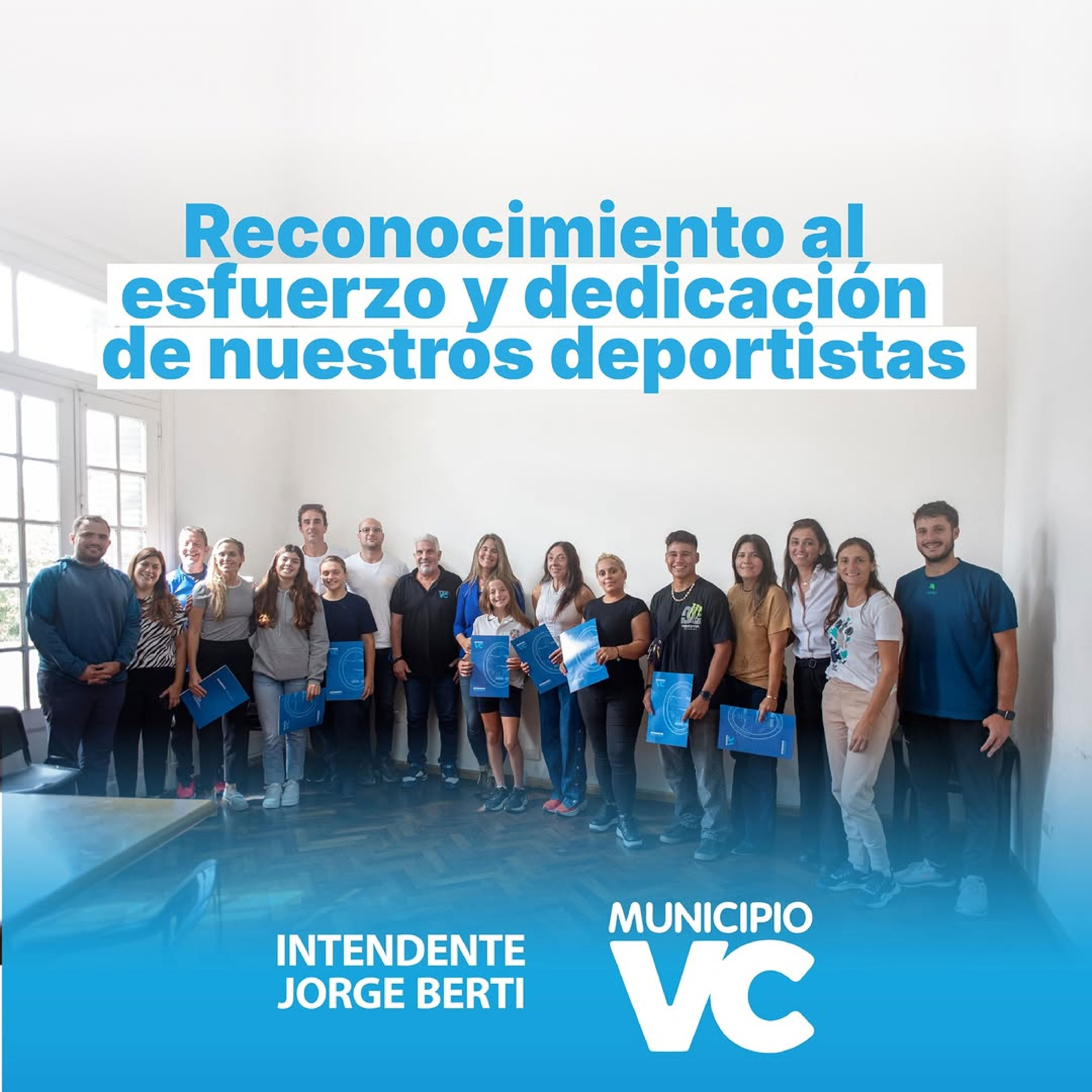Reconocimiento al esfuerzo y la dedicación de nuestros deportistas