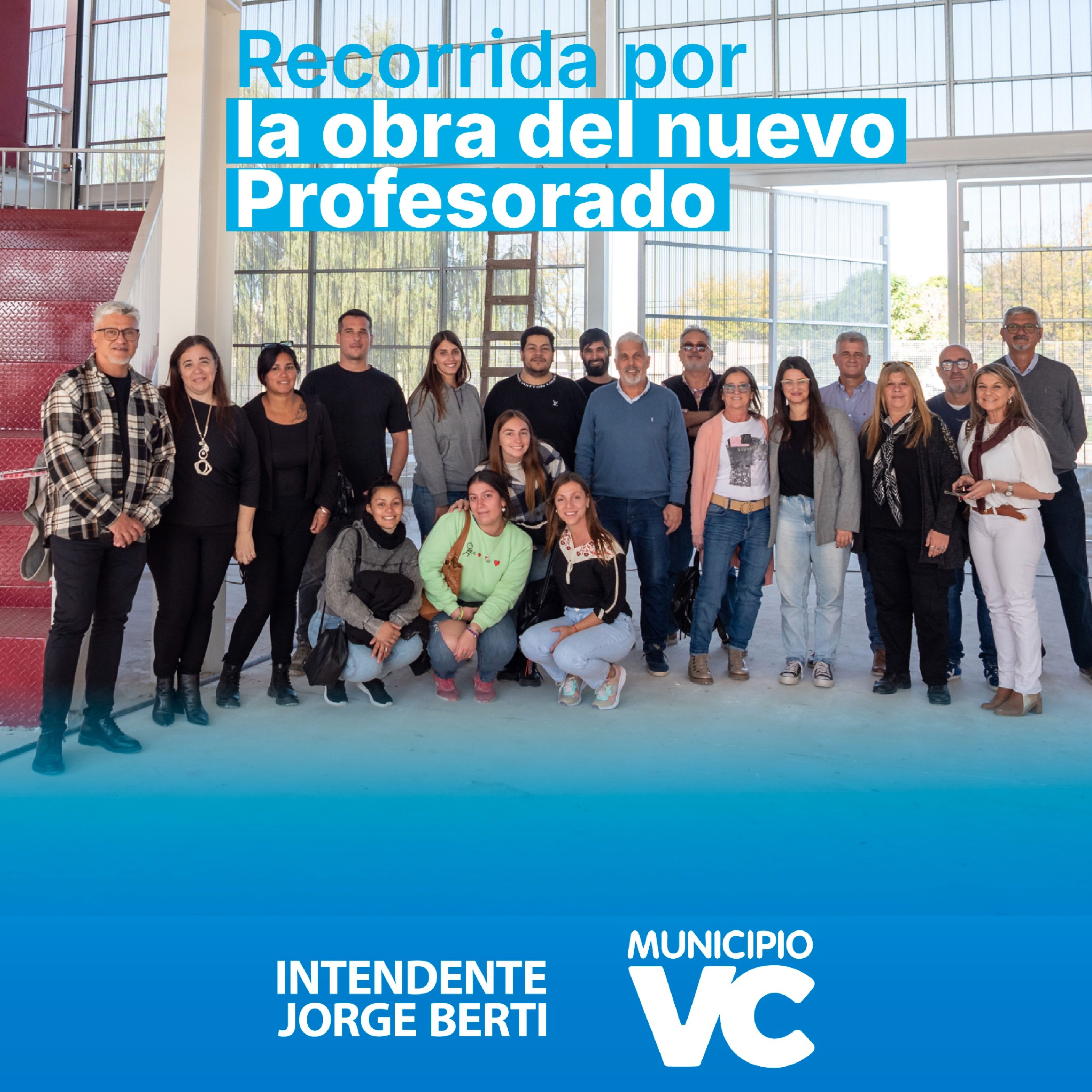  Recorrida por el nuevo edificio del Profesorado