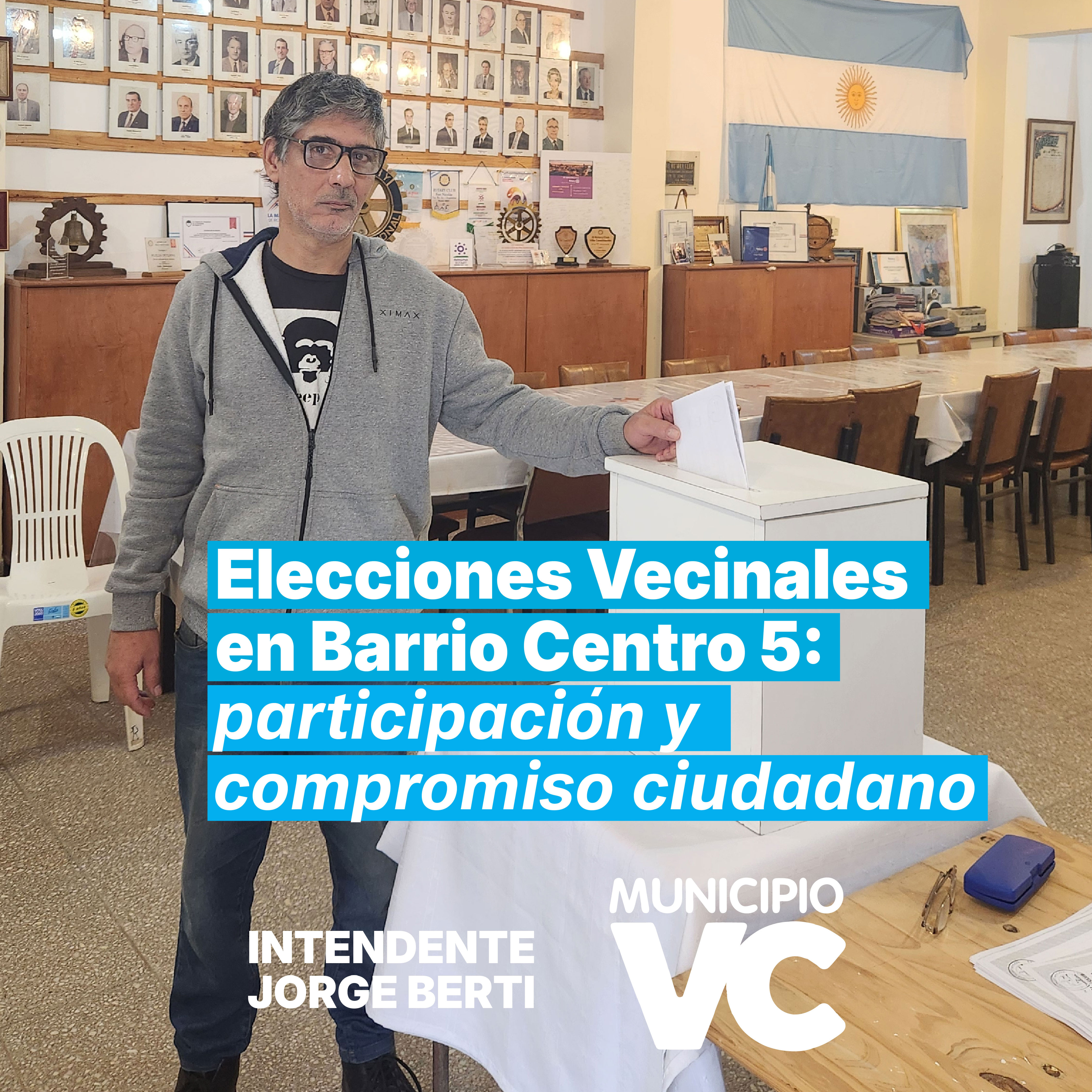 ¡Barrio Centro V eligió a su nueva comisión vecinal!