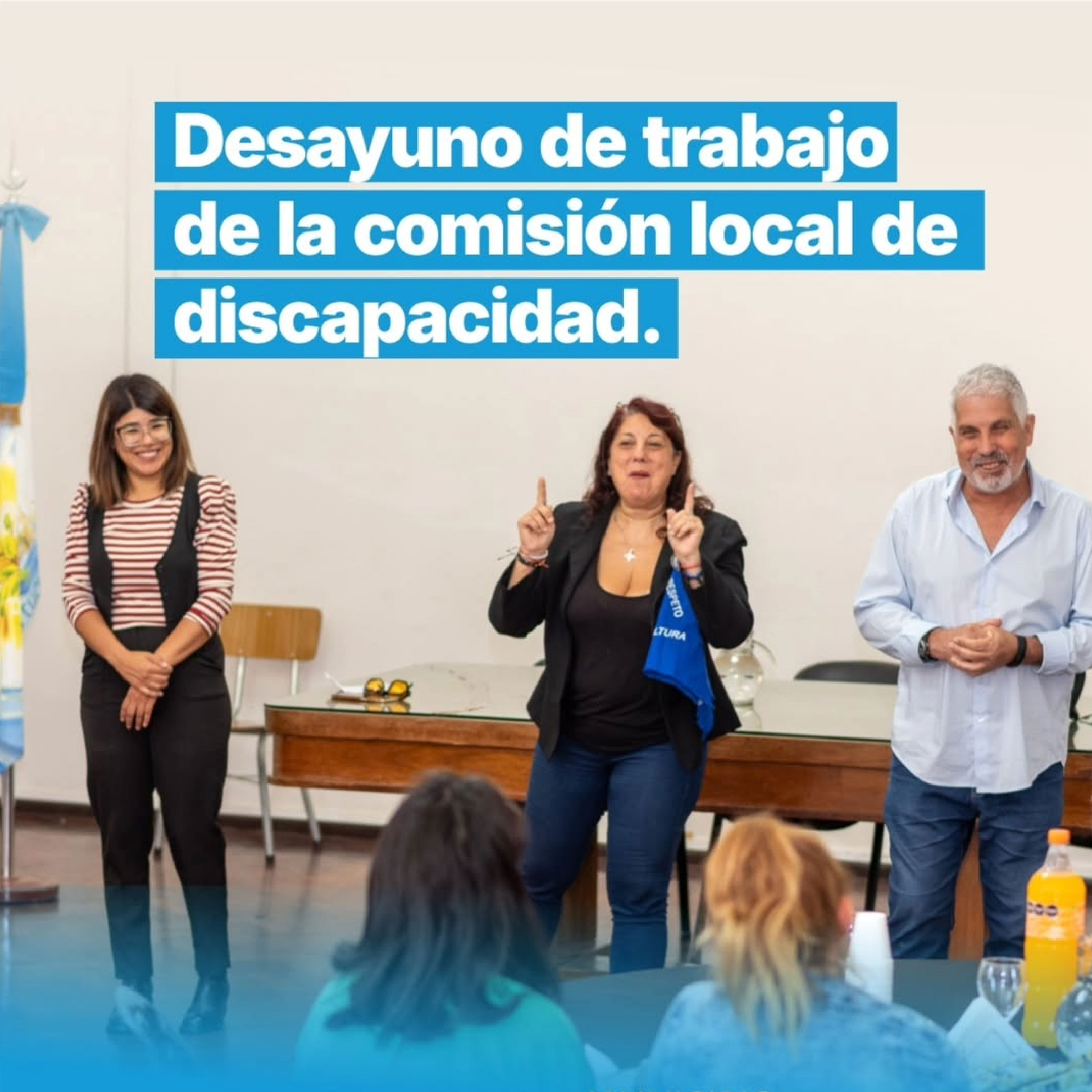 Desayuno de trabajo de la Comisión local de discapacidad