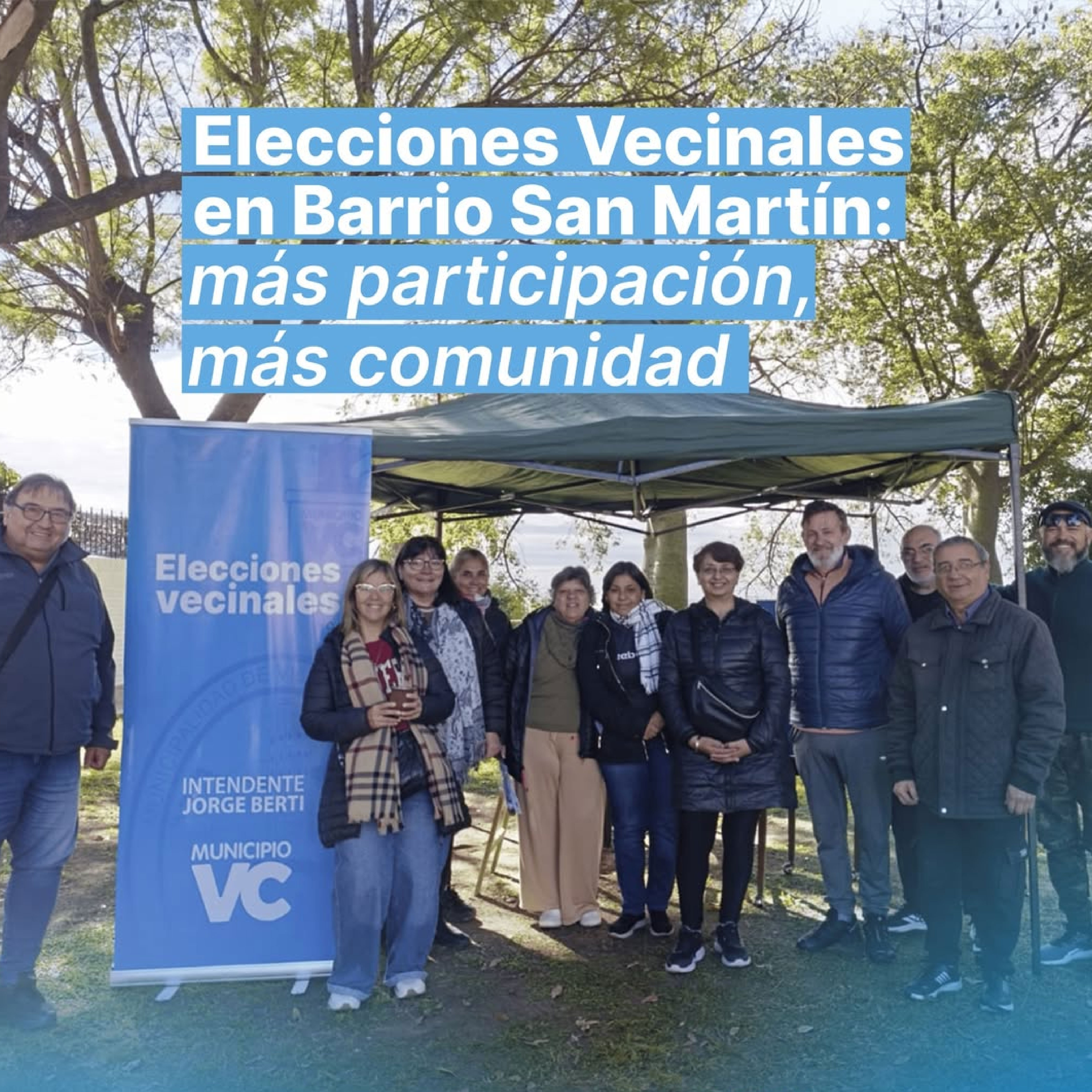¡Barrio San Martín ya eligió a su nueva representación vecinal!